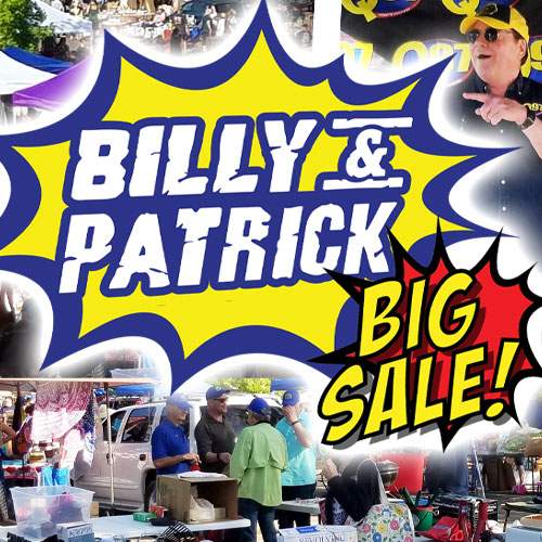 Billy & Patrick Big Sale Is Back!